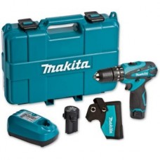 Дрель-шуруповерт аккумуляторный ударный Makita HP330DWE 